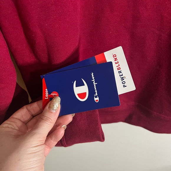 Tartan Red Champion Sweater size large - Picture 4 of 6